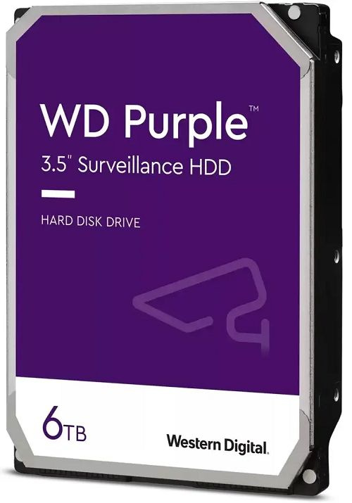 Western Digital 6 ТБ Внутренний жесткий диск (WD64PURZ)  #1