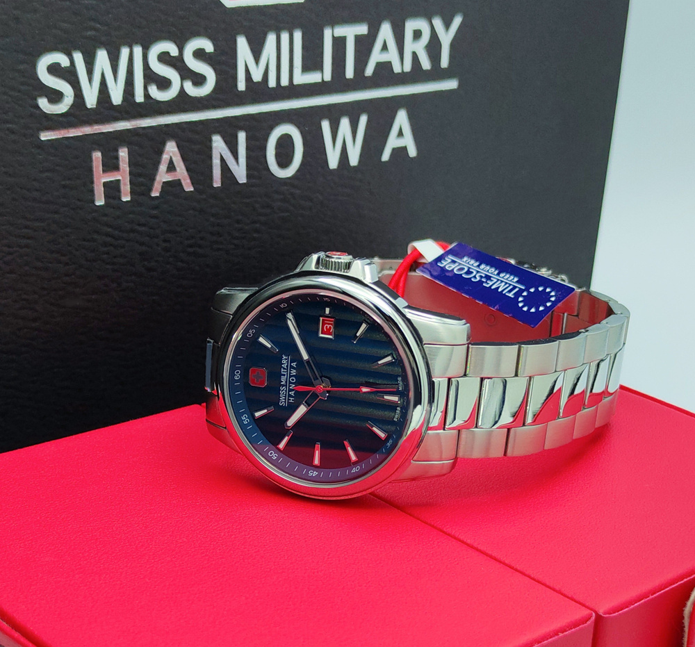 Часы наручные мужские Swiss Military Hanowa Circler SMWGH7001006. Кварцевые наручные часы. Часы для мужчин #1
