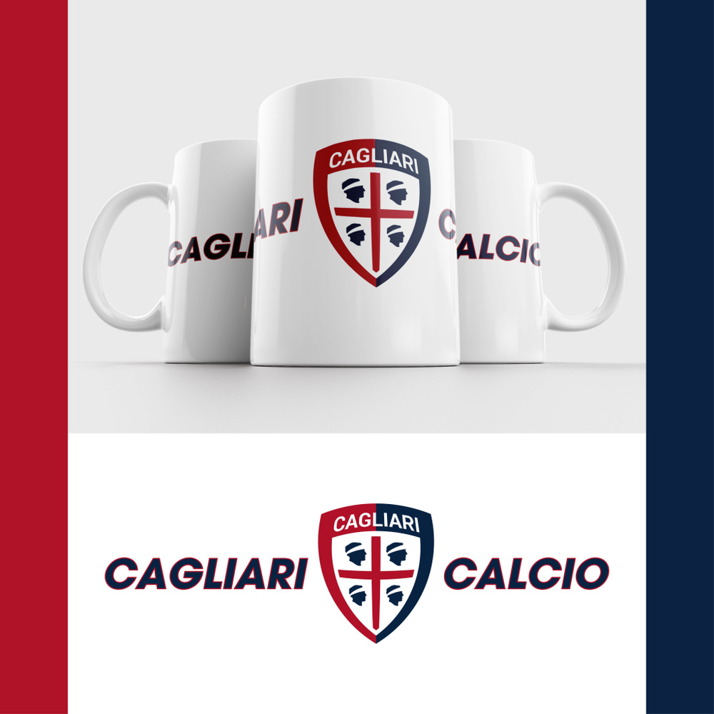 Кружка ФК Кальяри / FC Cagliari Calcio #1