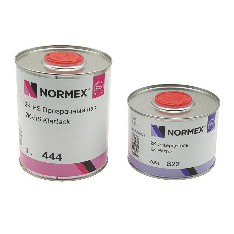 Лак NORMEX 444 2K-HS 1л + 0,5л комплект #1