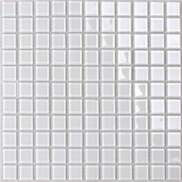 Мозаика Tessare 30,5х30,5х0,4см стекло белый шт(HJM07) #1