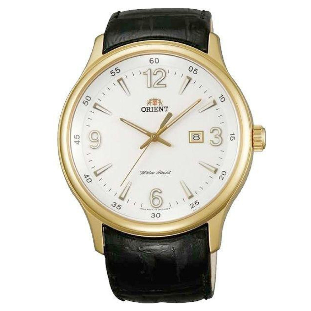 ORIENT FUNC7007W мужские кварцевые наручные часы с апертурой даты  #1
