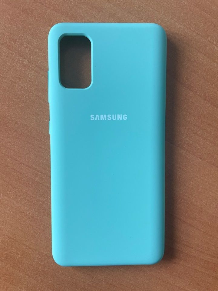Силиконовый чехол для телефона SAMSUNG Galaxy A41, бирюзовый #1