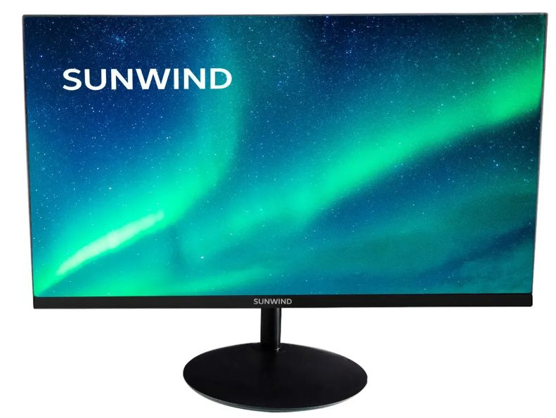 SUNWIND 23.8" Монитор SUN-M24BA102 SUN-M24BA102, черный #1