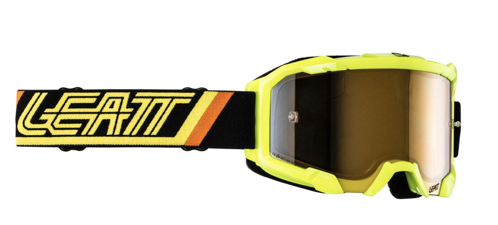 Кроссовые очки маска Leatt Velocity 4.5 Iriz Citrus Bronze UC 68% (8024070440) #1
