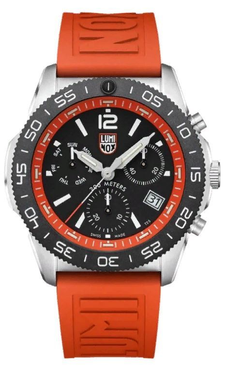 Оригинальные часы наручные мужские Luminox Pacific Diver XS.3149. Кварцевый хронограф  #1