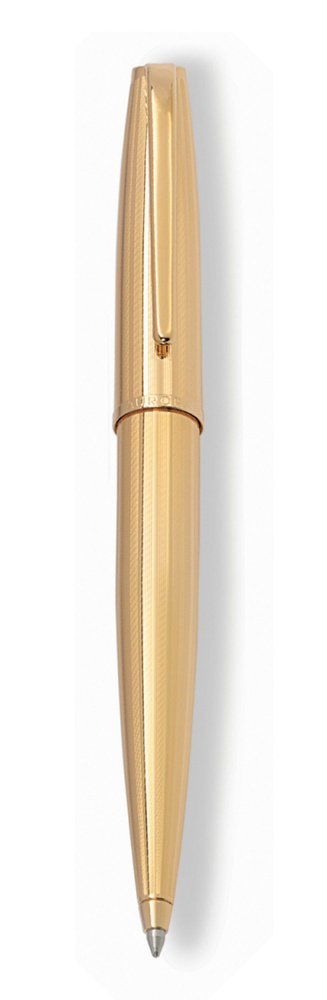 Шариковая ручка Aurora Style gold plated barrel and cap, в подарочной коробке E39-P  #1