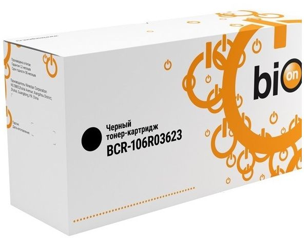 Картридж лазерный Bion BCR-106R03623 Черный (black) #1