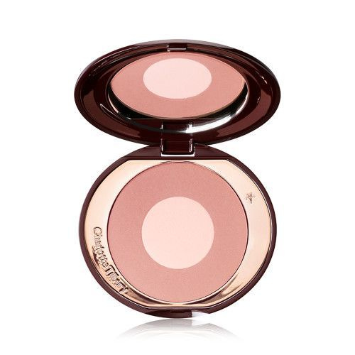 Charlotte Tilbury Cheek to Chic Pillow Talk Двухцветные розово-пудровые румяна  #1