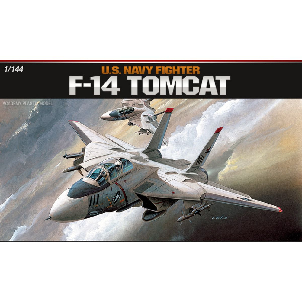 Academy сборная модель 12608 F-14 Tomcat 1:144 #1