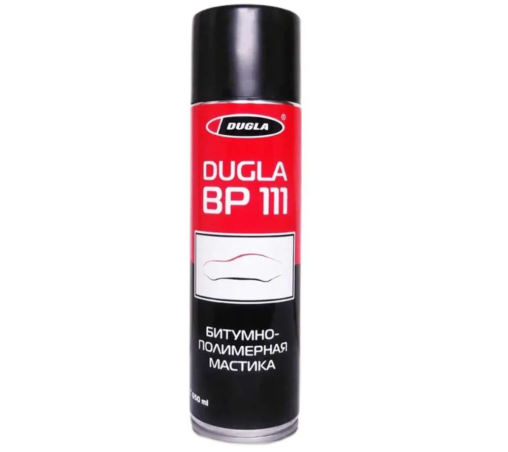 Dugla BP111 D010201 Мастика полимерно-битумная аэрозоль 650 мл #1
