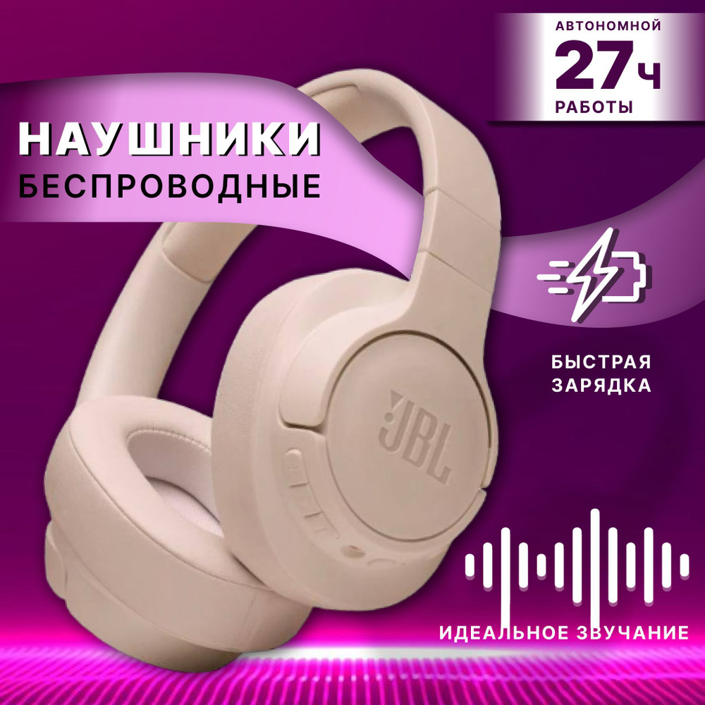 Наушники Накладные беспроводные, большие - купить по доступным ценам в ...