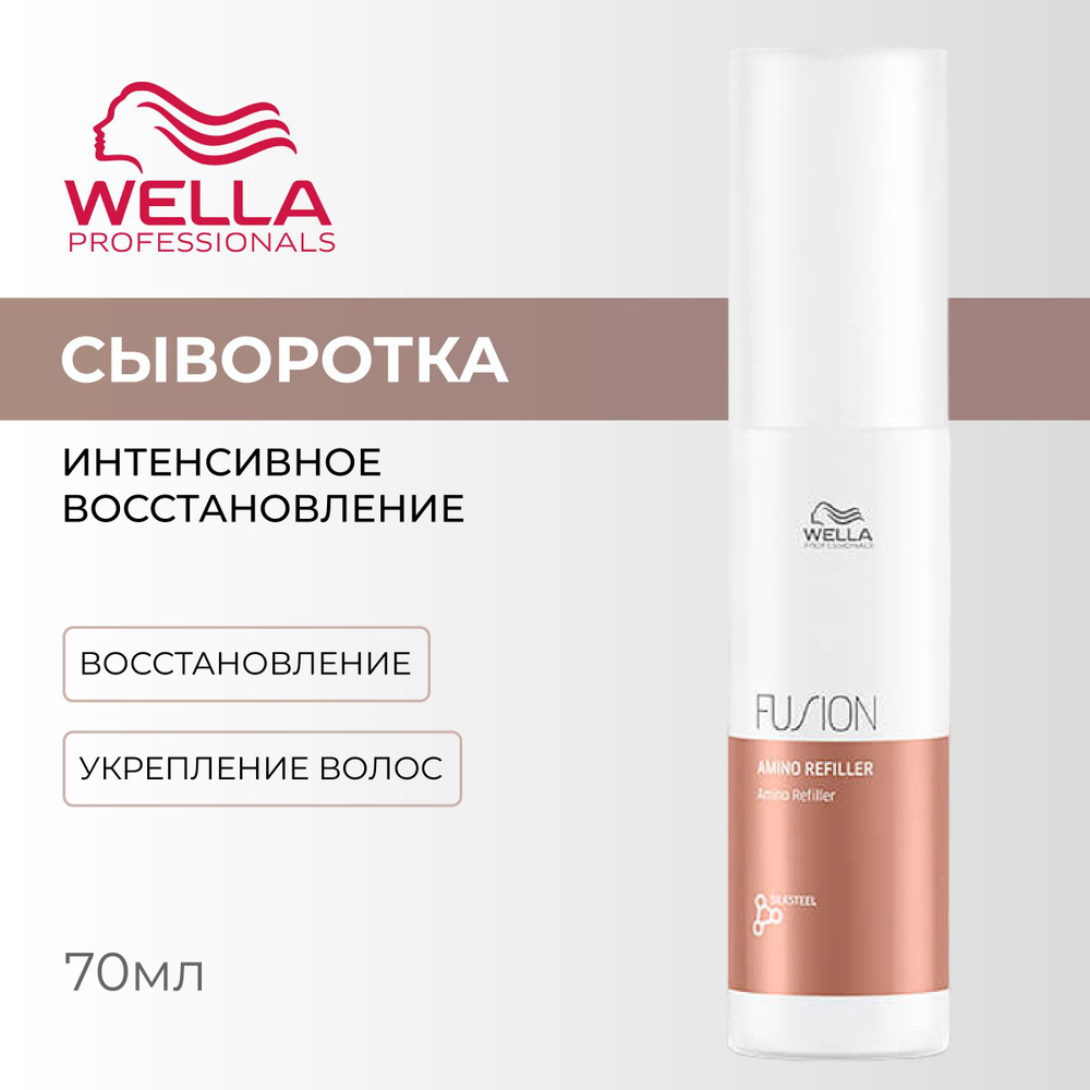 WELLA PROFESSIONALS Интенсивная восстанавливающая амино-сыворотка FUSION для волос, 70 мл.  #1