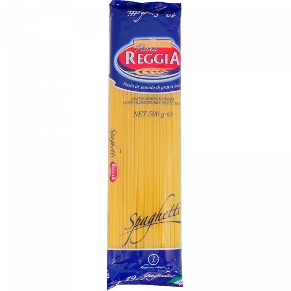 REGGIA Макароны №19 Спагетти, 500г. #1
