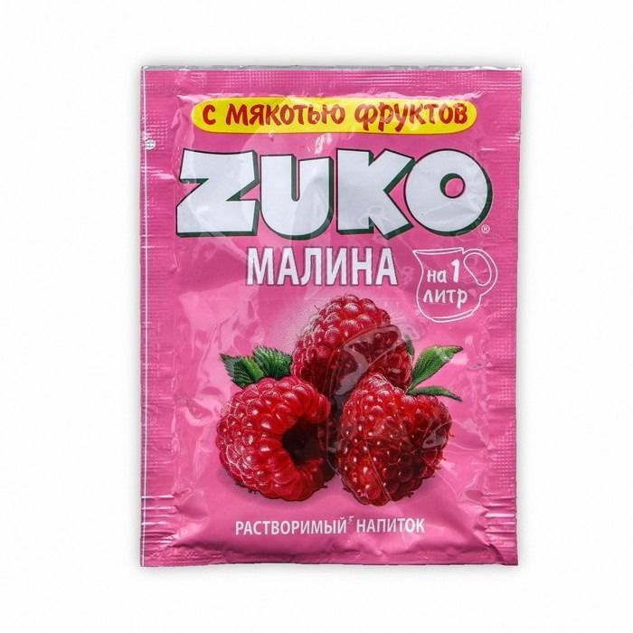 Растворимый напиток ZUKO Малина, 20 п., 12 шт. #1