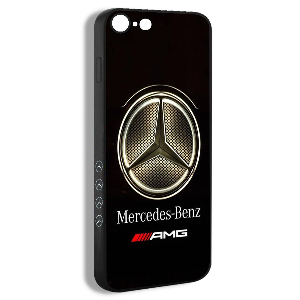 Чехол на iPhone 7 Mercedes Benz машина Мерседес Бенц АМГ лого PFS21 -  купить с доставкой по выгодным ценам в интернет-магазине OZON (1255186544)