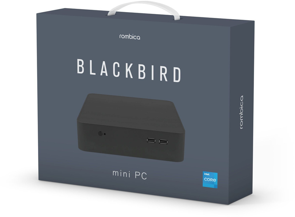 Rombica Мини-ПК Неттоп Rombica Blackbird i3 HX10182D i3 10100 (3.6) 8Gb SSD256Gb UHDG 630 noOS GbitEth #1