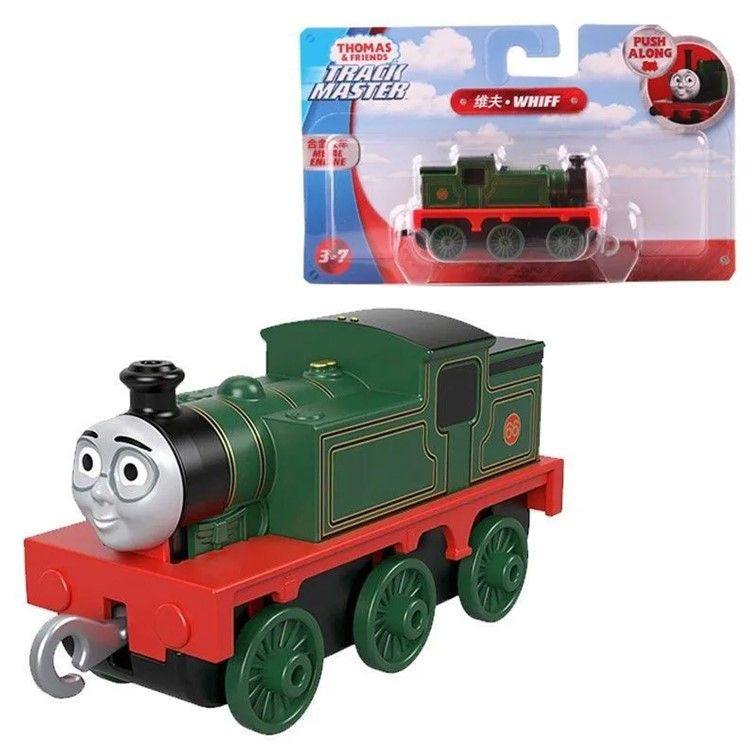 GDJ72 Паровозик Thomas & Friends металлический герои мультфильмов Томас и его друзья WHIFF  #1