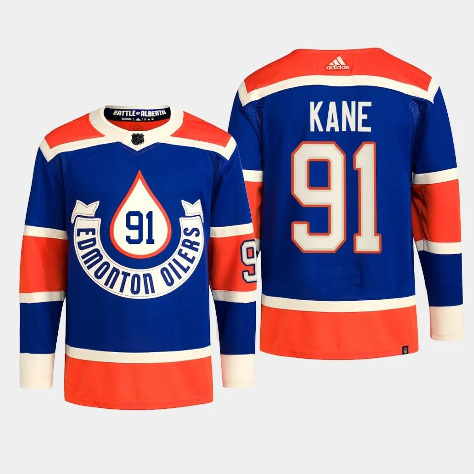 NHL джерси хоккейная Эдмонтон Ойлерз Edmonton Oilers Jersey 91 Evander Kane  #1