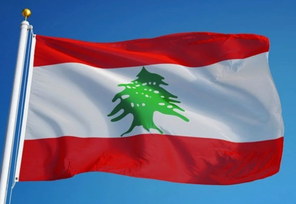 Флаг Ливана 140х210 см с люверсами #1