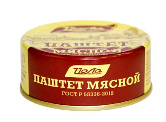 Паштет мясной с/к ГОСТ Йошкар-Ола 100гр.*5шт. #1