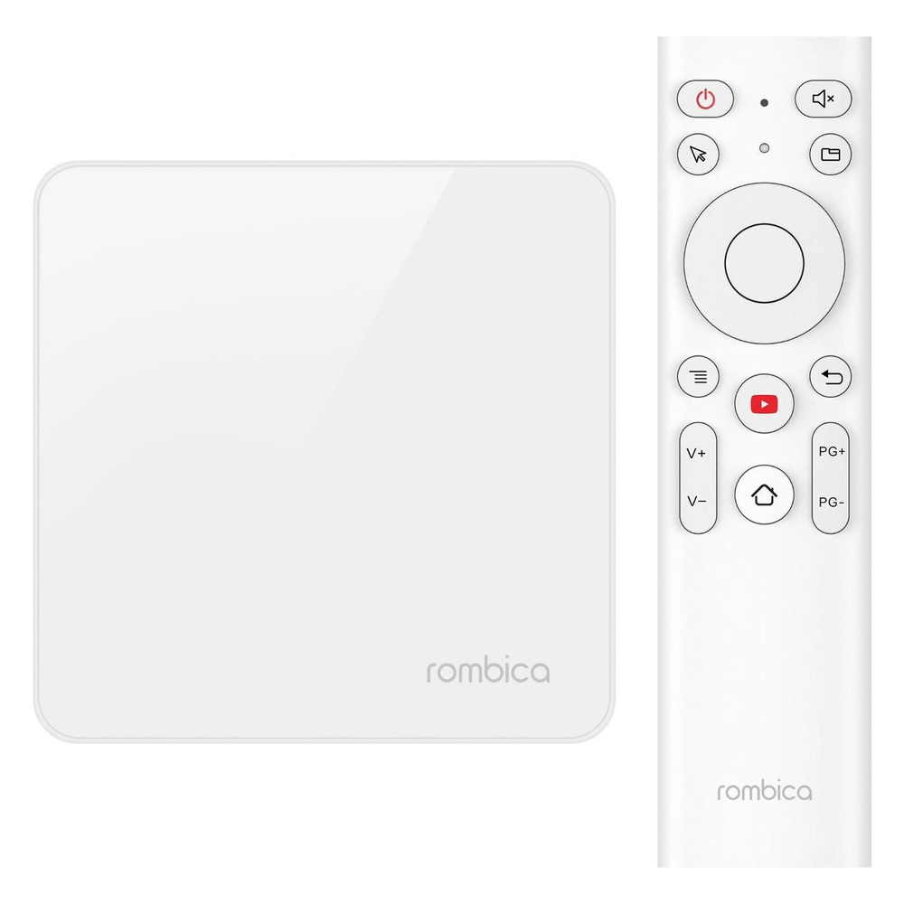 Rombica Медиаплеер TV Emotion White Android/8 ГБ, Wi-Fi, белый #1