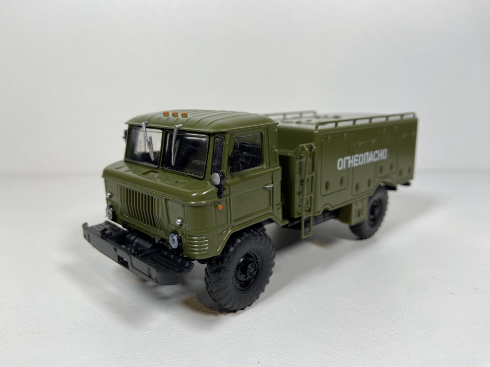 Масштабная модель автомобиля ВСЗ-66 (ГАЗ-66) / Масштаб 1:43 -sz ...