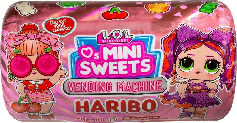 Кукла ЛОЛ LOL Surprise Loves Mini Sweets Vending Machine Haribo, 119883R #1