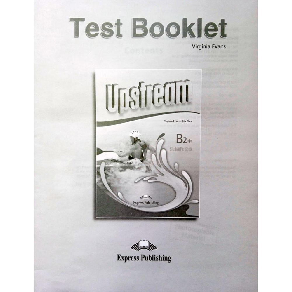 Upstream (3rd edition) B2+ Upper-Intermediate Test Booklet | Эванс Вирджиния, Дули Дженни  #1