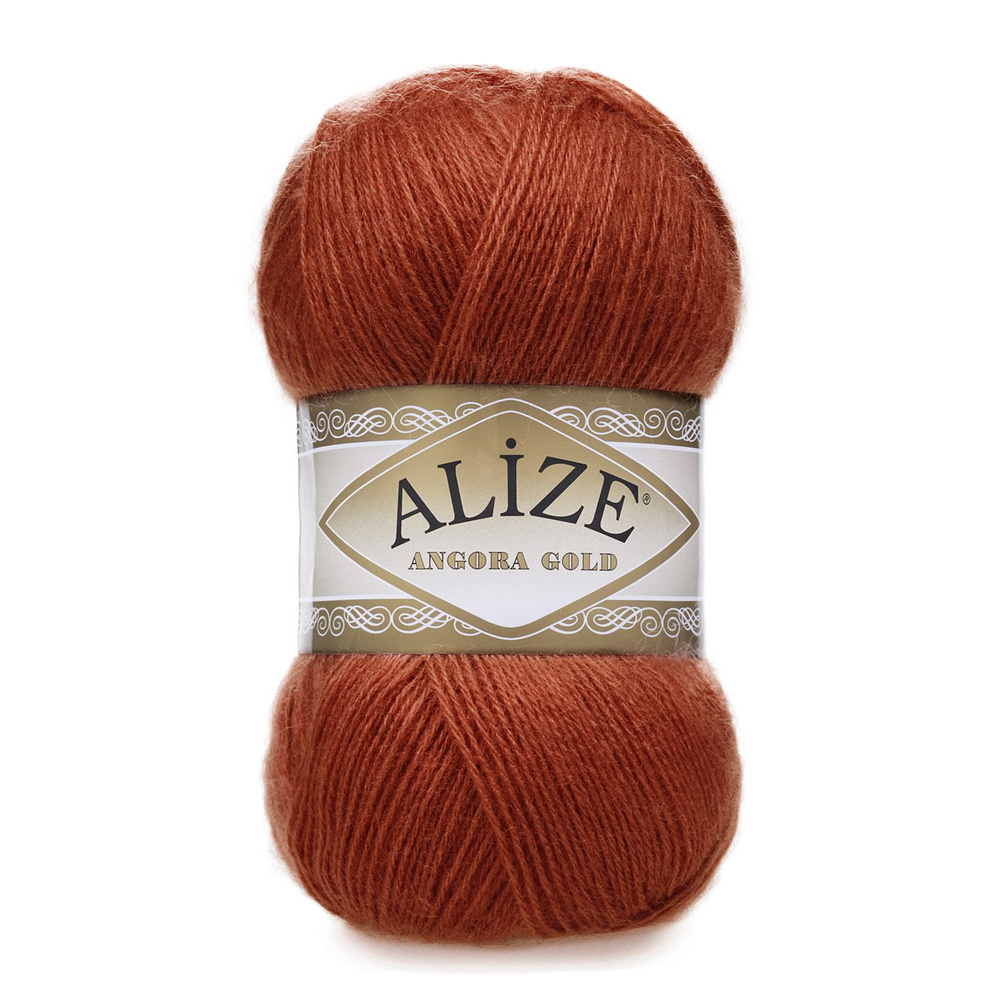 Пряжа Alize Angora Gold (36) Цвет - Терракот #1