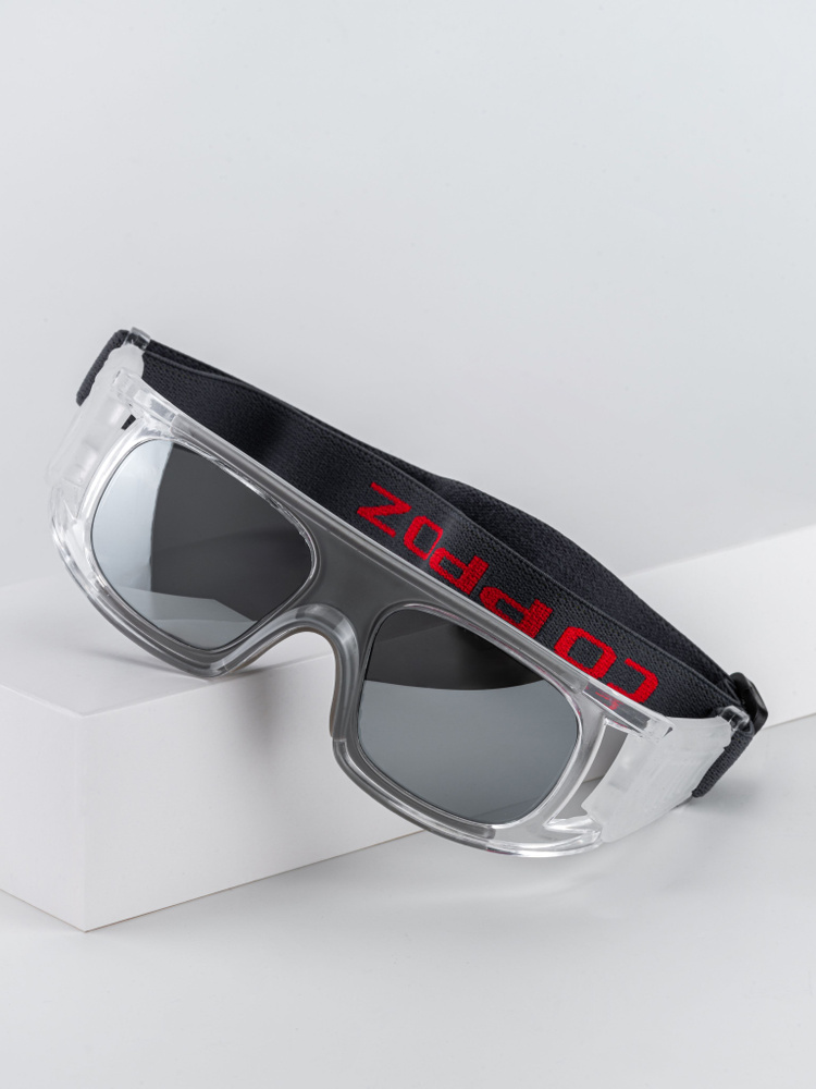 Очки защитные спортивные Copozz РЦ 62-64, с диоптриями -4 / Солнцезащитные очки  #1