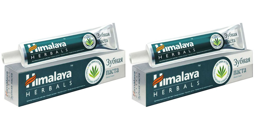 Himalaya Herbals Зубная паста Dental Cream, 100 г, 2 шт. #1