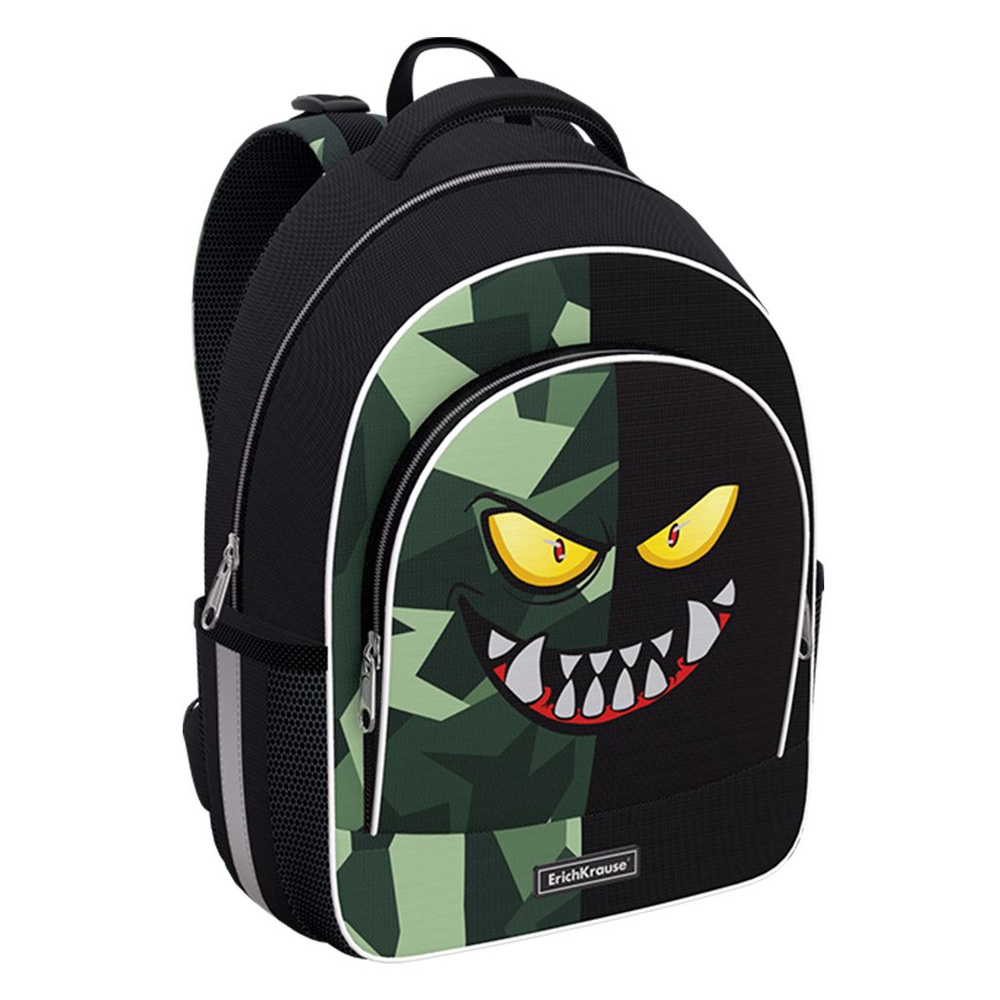 Рюкзак школьный ErichKrause ErgoLine 15L Monster Smile 60099 #1