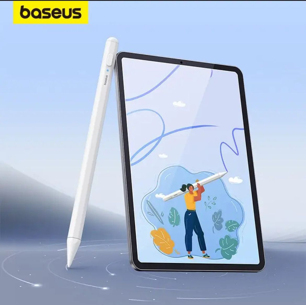 Стилус Baseus для iPad Apple Pencil 2-го поколения с магнитной беспроводной зарядкой и чувствительным #1