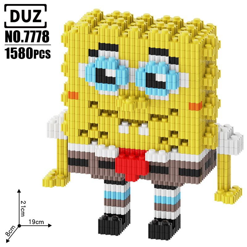 Конструктор 3D DUZ "Губка Боб" #1