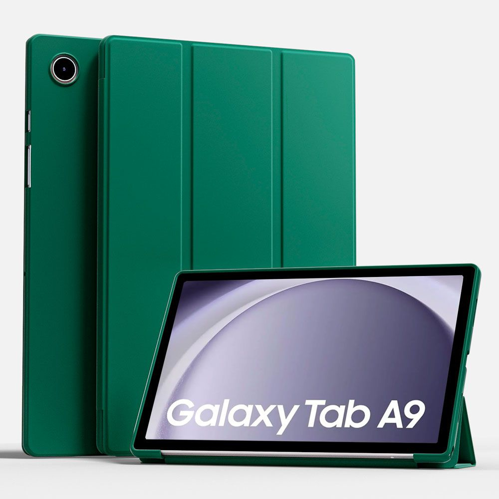 Чехол для планшета Samsung Galaxy Tab A9 (2023) 8.7 дюйма (SM-X110/X115), из мягкого силикона, трансформируется #1