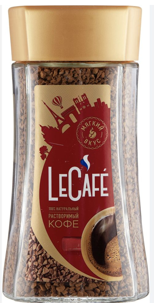 Кофе растворимый Le Cafe Mocca, стеклянная банка, 175 грамм 1 штука  #1