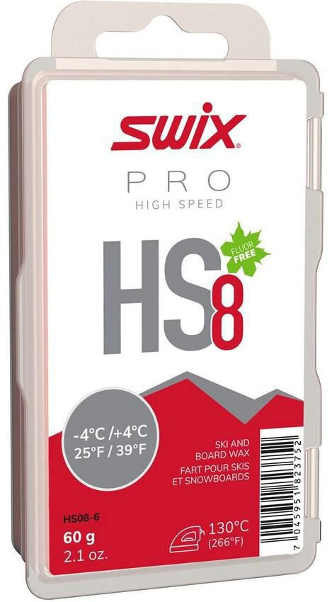 Парафин SWIX HS8 Red #1