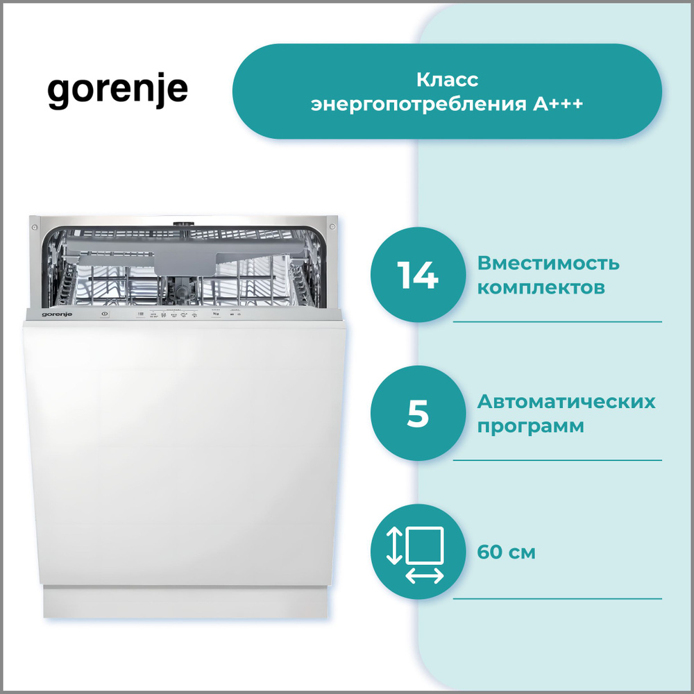 Встраиваемая посудомоечная машина Gorenje GV 620D17S #1