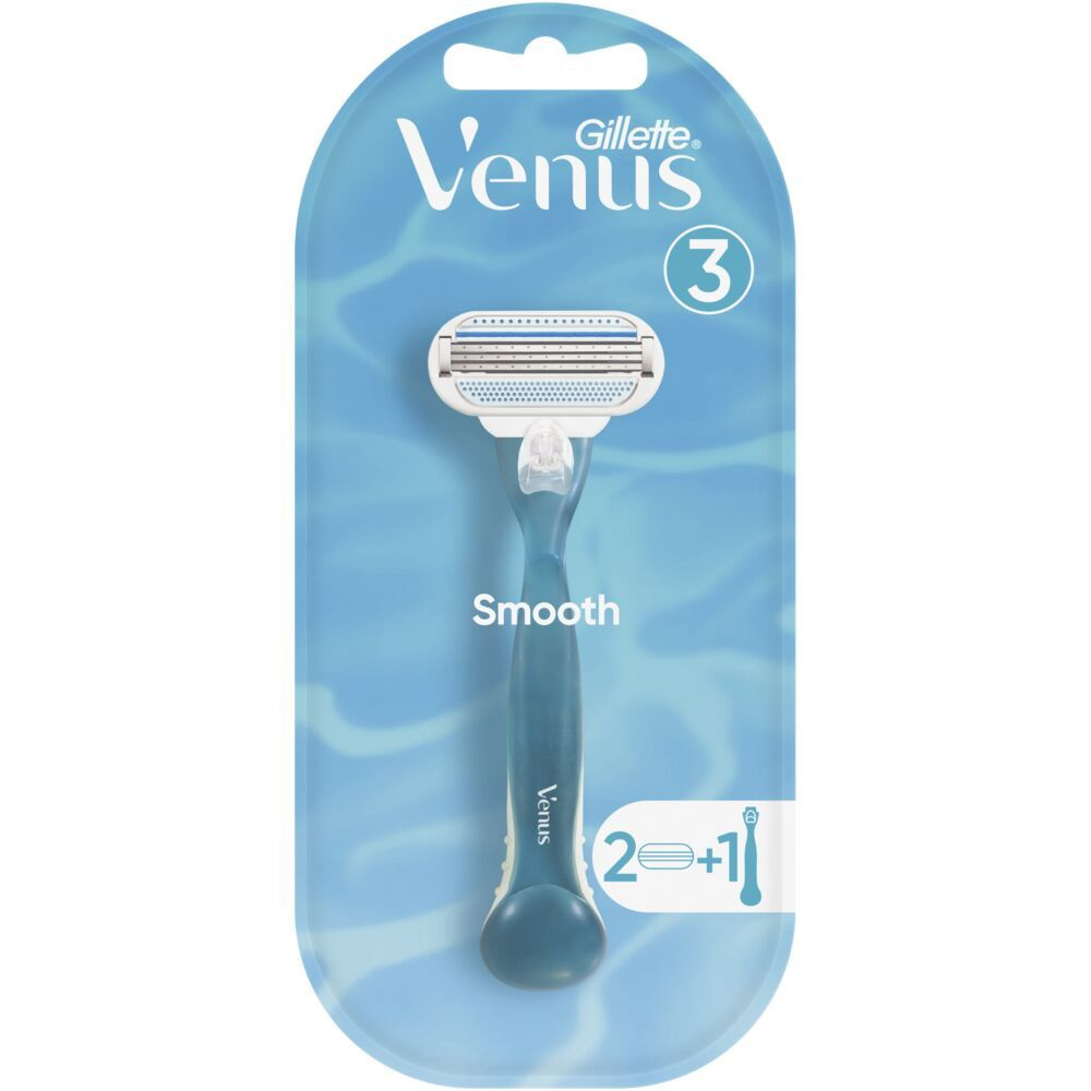 Gillette Venus Бритвенный станок Smooth, 2 кассеты. #1