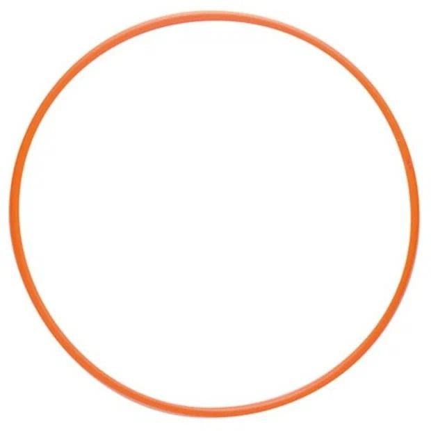 Обруч для художественной гимнастики Оранжевый , диаметр 60 см (Россия)  #1