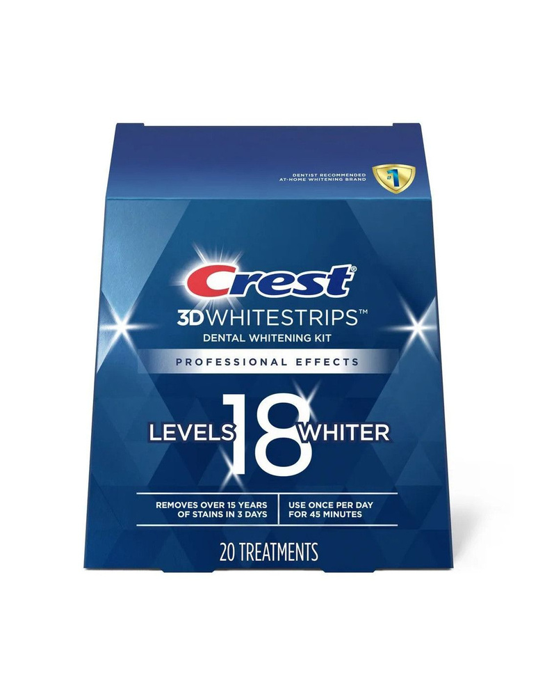 Отбеливающие полоски Crest 3D White Whitestrips Professional Effects 2023 #1