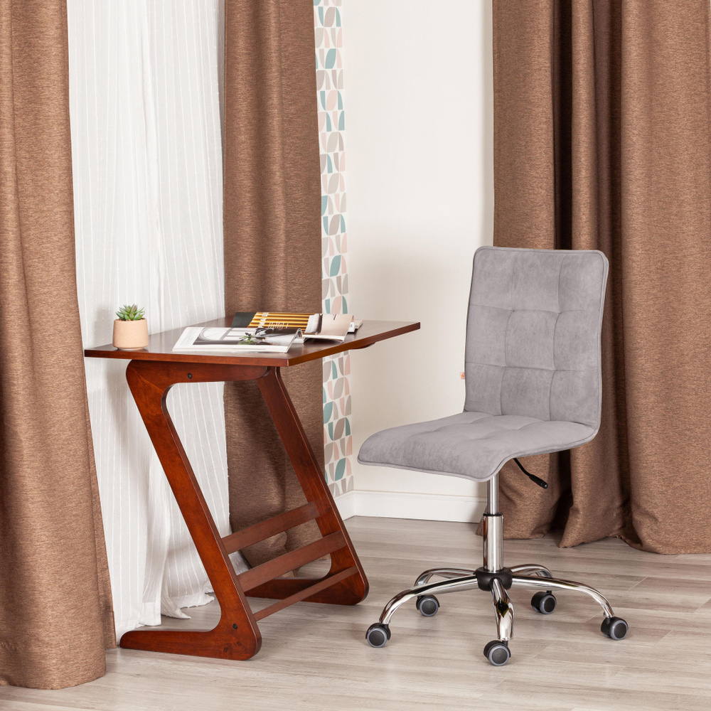 TetChair Офисное кресло Кресло Zero, серый/хром #1
