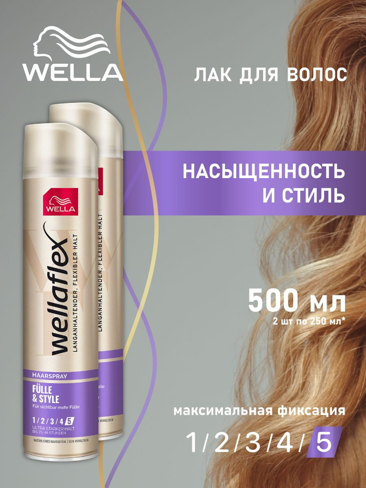 Wella Лак для волос, 500 мл Уцененный товар #1
