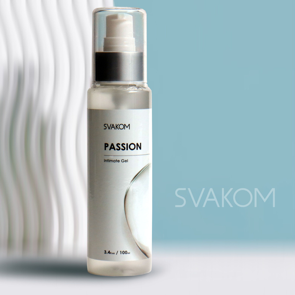 Лубрикант классический на водной основе Svakom Passion, интимная гель смазка без вкуса и запаха 100 мл. #1