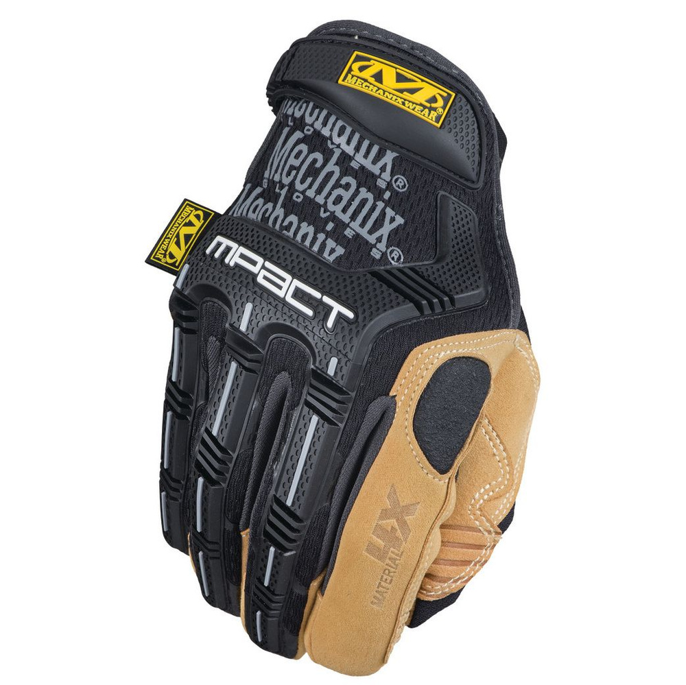 Перчатки (Mechanix) M-PACT 4X Glove Black/Tan (XL) #1