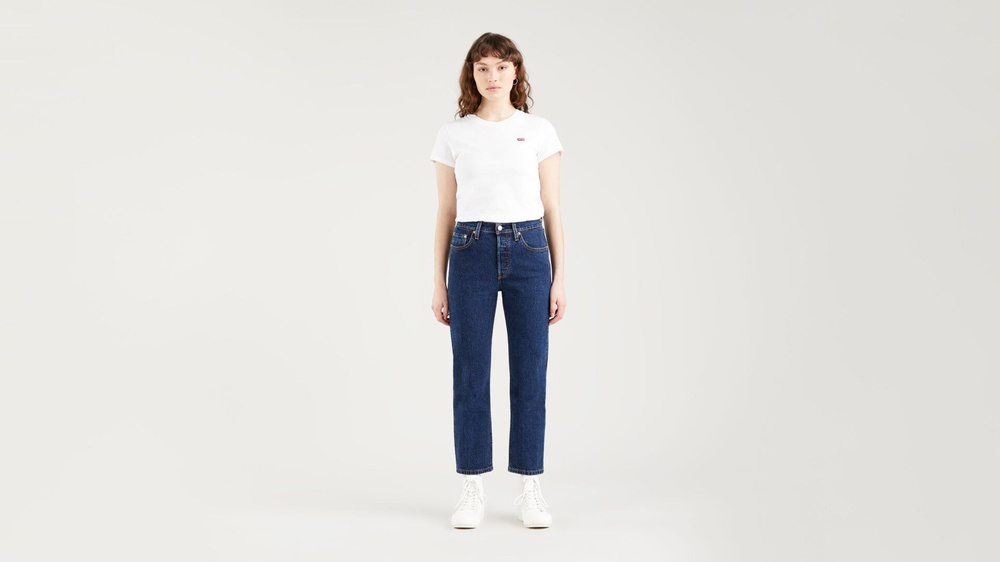 Джинсы Levi's 501 CROP #1