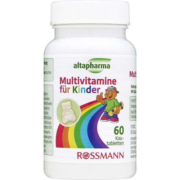 Altapharma Мультивитамины, медвежата фруктовые жевательные, 60 штук  #1