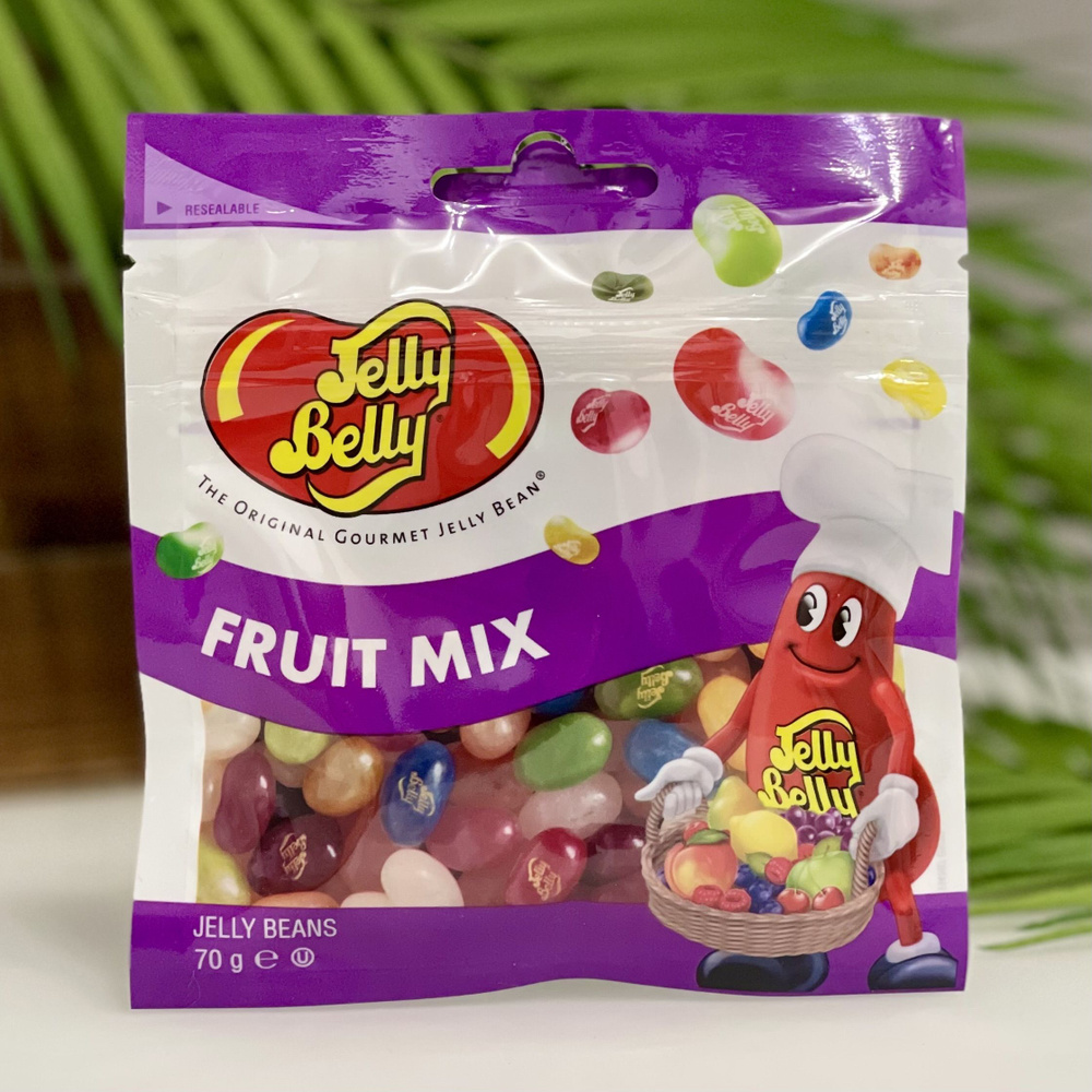 Драже жевательное Jelly Belly Фруктовое Ассорти, 70гр #1