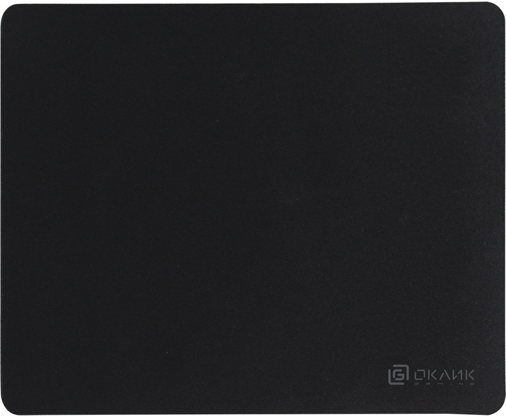 Коврик для мыши Oklick OK-FP0350 (M) черный, ткань, 350х280х2мм (OK-FP0350)  #1